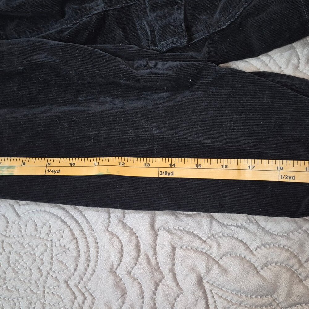 Gloria Vanderbilt Black Cordouroy Women's Blazer size XL Retro Regular Elegant* - Picture 9 of 12